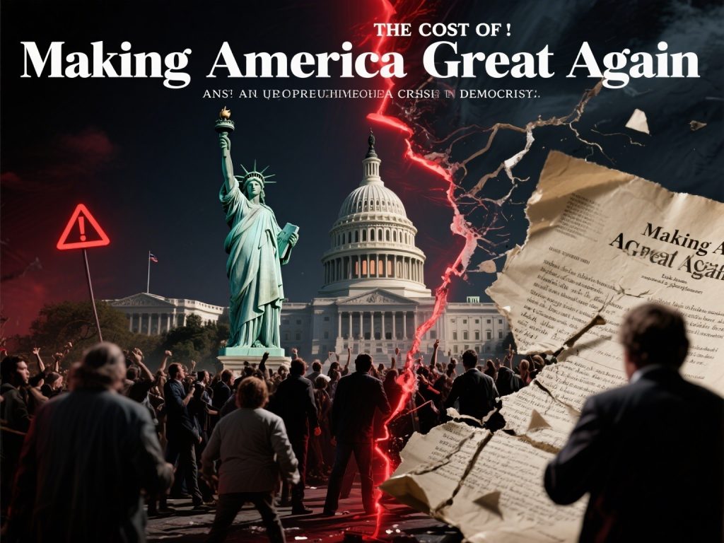 The Cost of Making America Great Again” An Unprecedented Crisis in Democracy